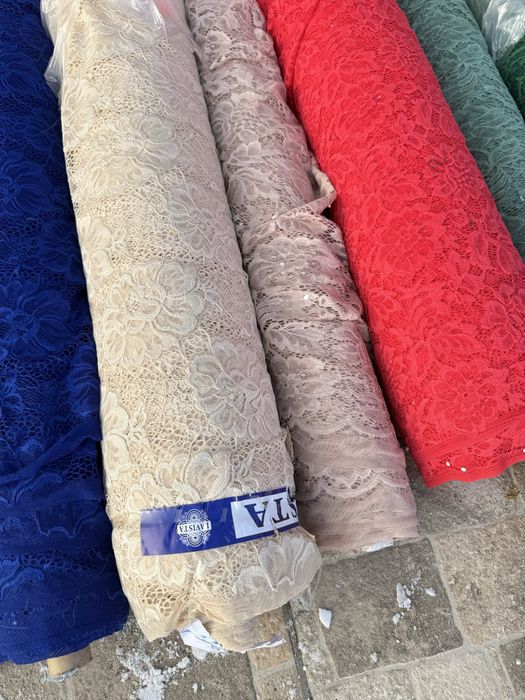 Ткань / опт / гипюр стрейч - от 5 м, 55  грн/м