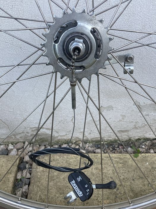 Колеса, вилсет 28” с планетаркой Sachs 3х ск., полный комплект