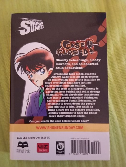 Mangá Case Closed Vol.1