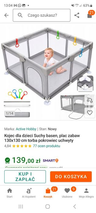 Kojec dla dzieci