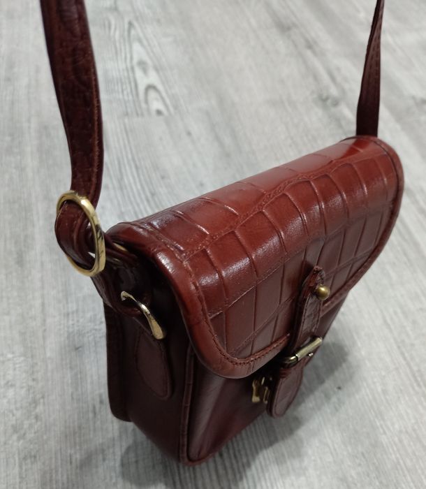 Serge agostini retro vintage oldschool torebka mała listonoszka