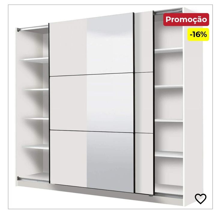 Roupeiro SIERRA com espelho