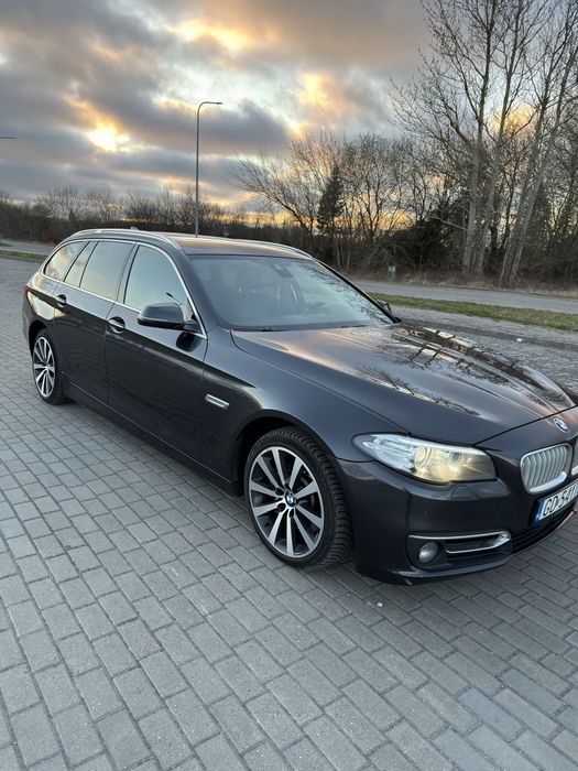 .	BMW 525d Touring 2014 LCI | Automat | Skóra | Radar | Navi Professional