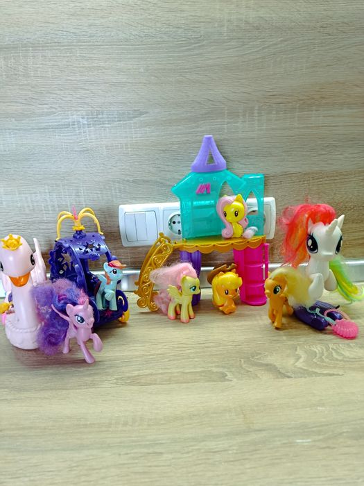 Карета ,лодка , Hasbro my little pony,поні