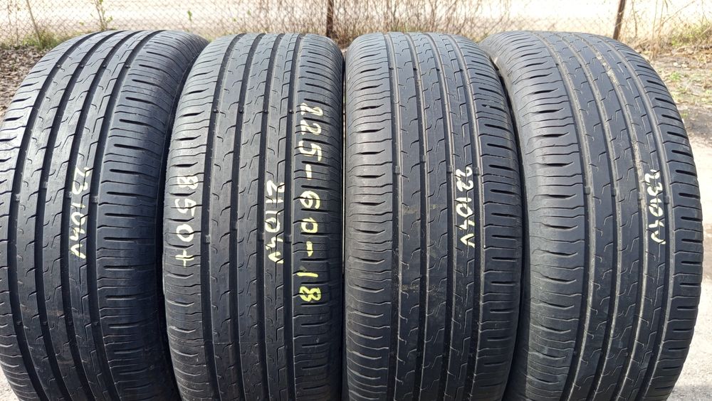 4x 225/60r18 Continental EcoContact 6 DEMO