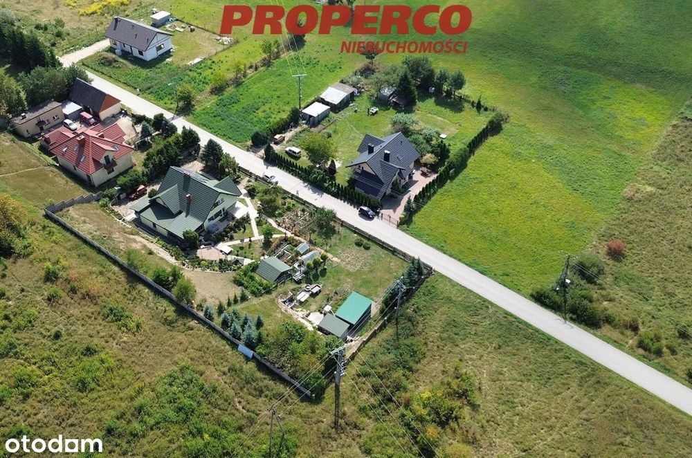 Działka 812m2, Lisów, gmina Morawica