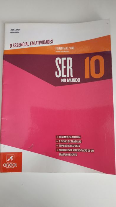 Caderno de atividades Ser no Mundo 10° ano