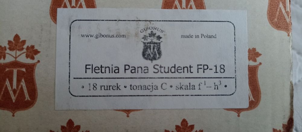 Fletnia Pana Student FP 18