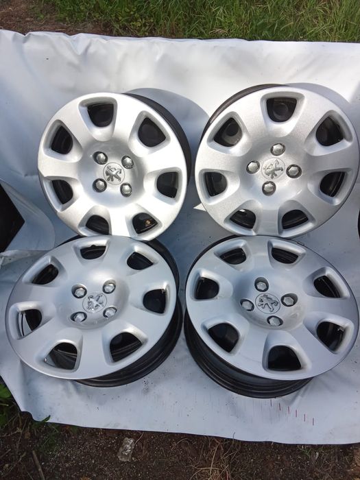 Jantes + tampões Peugeot