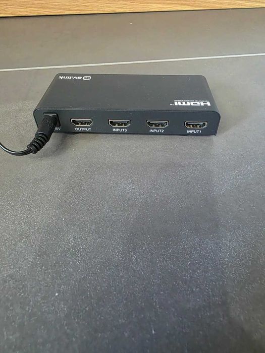 Splitter Hdmi 3 in x 1 out Av:Link como novo