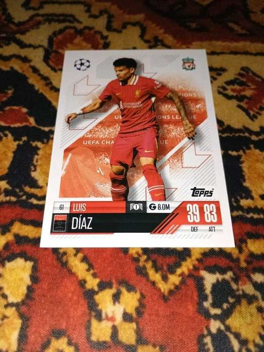 Karta Topps Match Attax UCL 24/25 Luis Diaz Liverpool #399