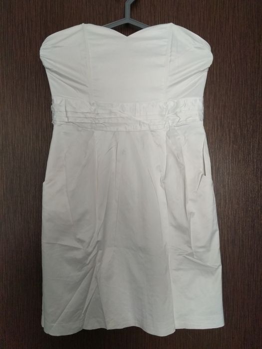Biała sukienka H&M