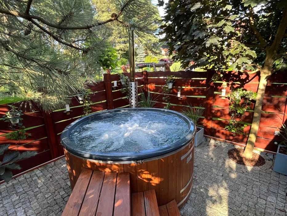 GORĄCA BANIA HOT TUB Jacuzzi Bania Balia Ogrodowa Spa Ruska Bania