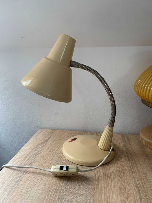 lampa biurkowa PRL, POLAM, Gałecki,