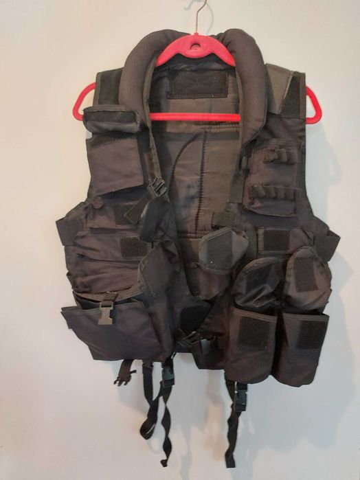 Colete Tático airsoft e paintball/ backpack tactical load bearing