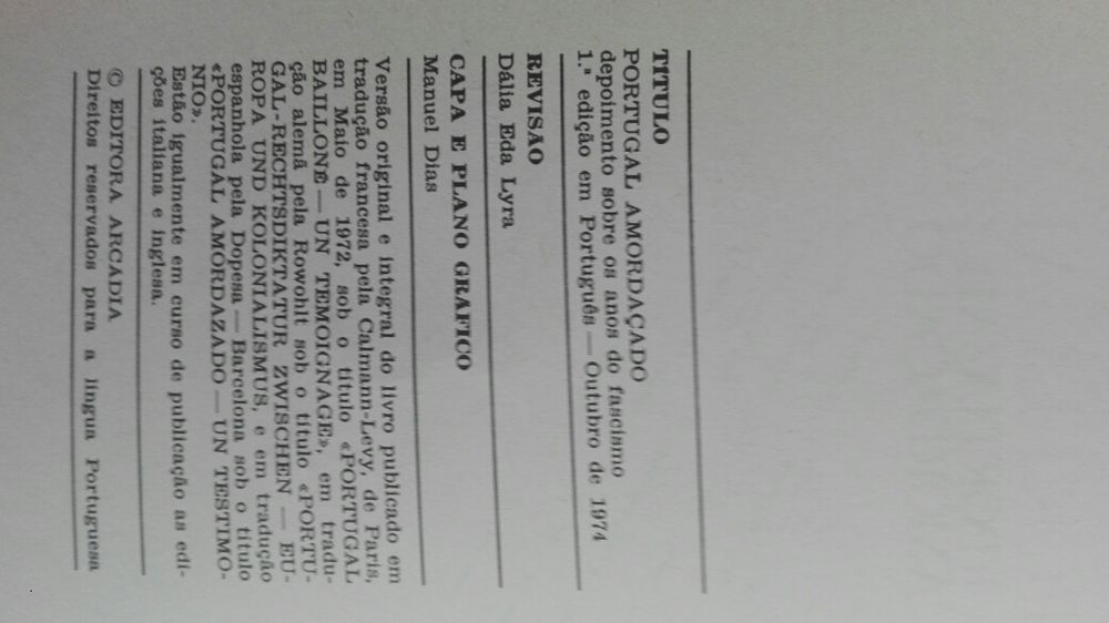 Mário Soares - Portugal Amordaçado