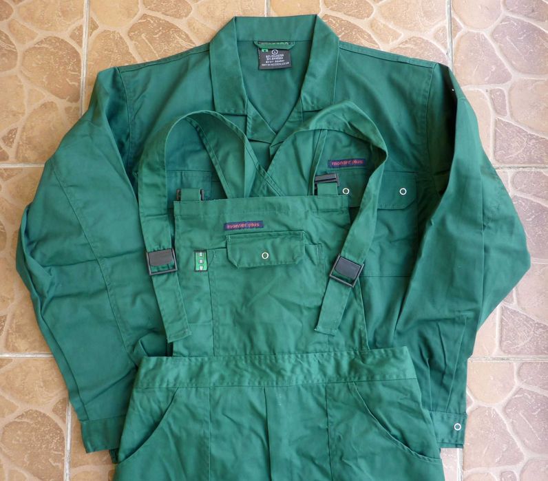 spodnie ogrodniczki i bluza - ROBOD - model MONTER PLUS - 182/108