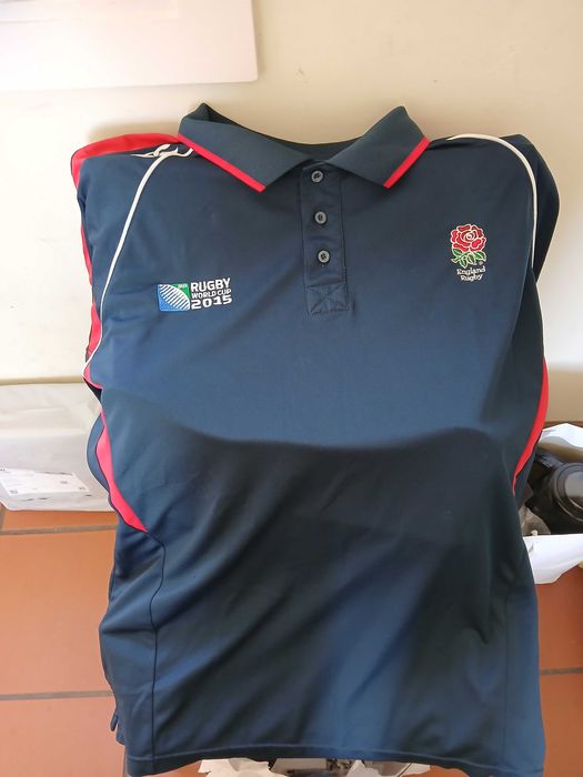 Camisola oficial de Rugby Inglesa.