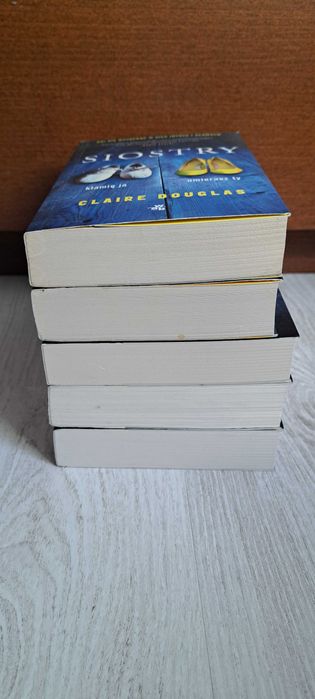 5x Claire Douglas Nowi sąsiedzi + Zła siostra + Siostry + Para spod numeru 9 + Ktokolwiek widział    BDB
