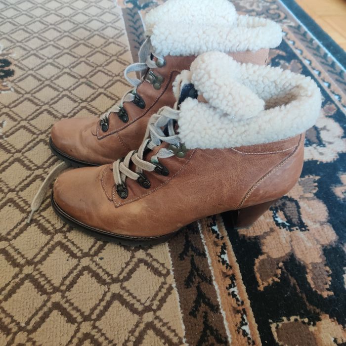 Paul Green skórzane buty damskie
