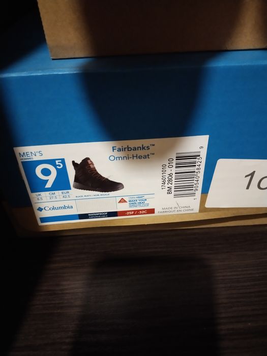 Columbia Fairbanks Omni heat 42.5