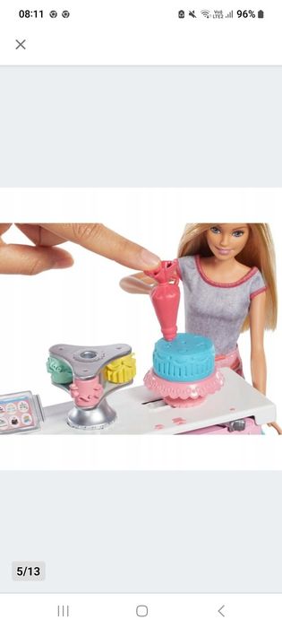 BARBIE artystyczna pracownia wypieków GFP59 Mattel  3+