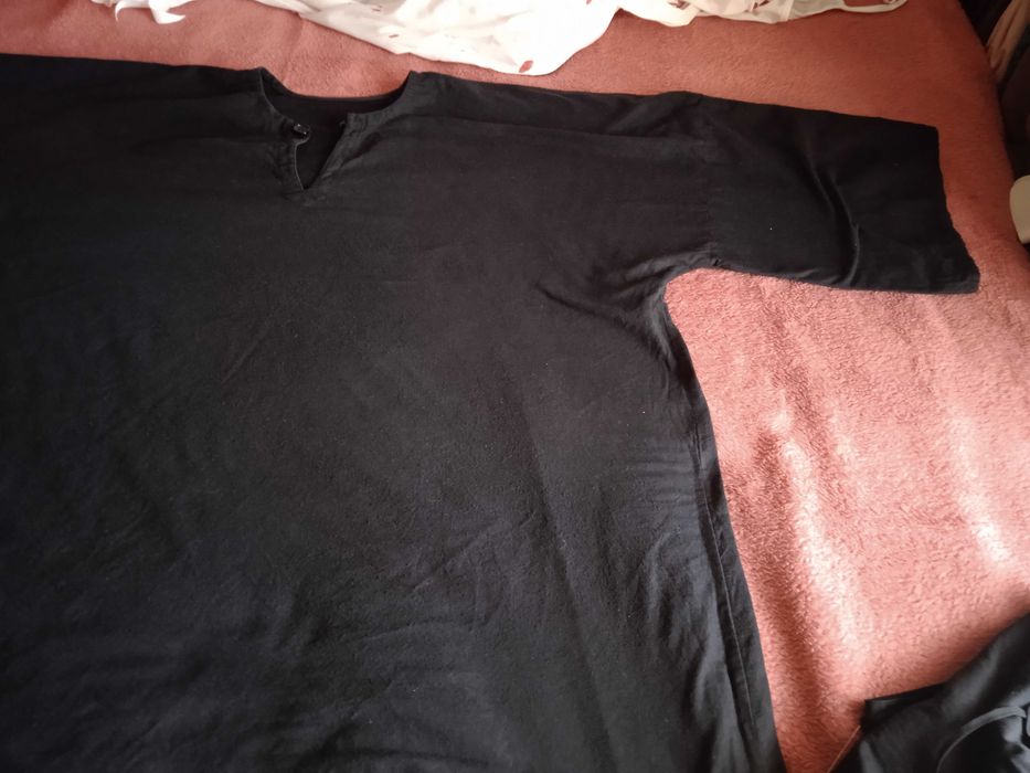 Haloween túnica preta grande