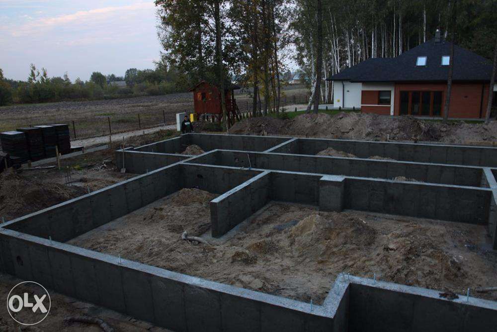 Fundamenty- szybko, profesjonalnie. Gwarancja jakości