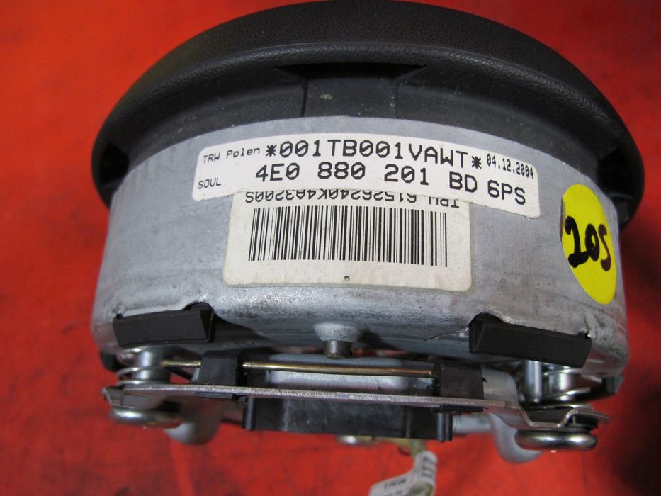 audi a8 d3 4e poduszki airbag deska konsola kokpit