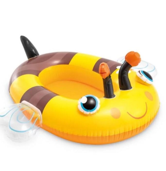 Дитяча надувна лодочка "Бджілка" 59380 Intex 112×99 см