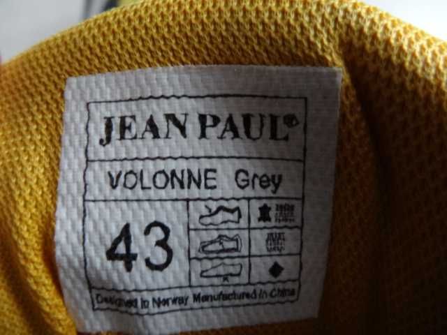 Buty JEAN PAUL VOLONNE GREY roz 43 WATERPROOF Skóra Śniegowce Męskie