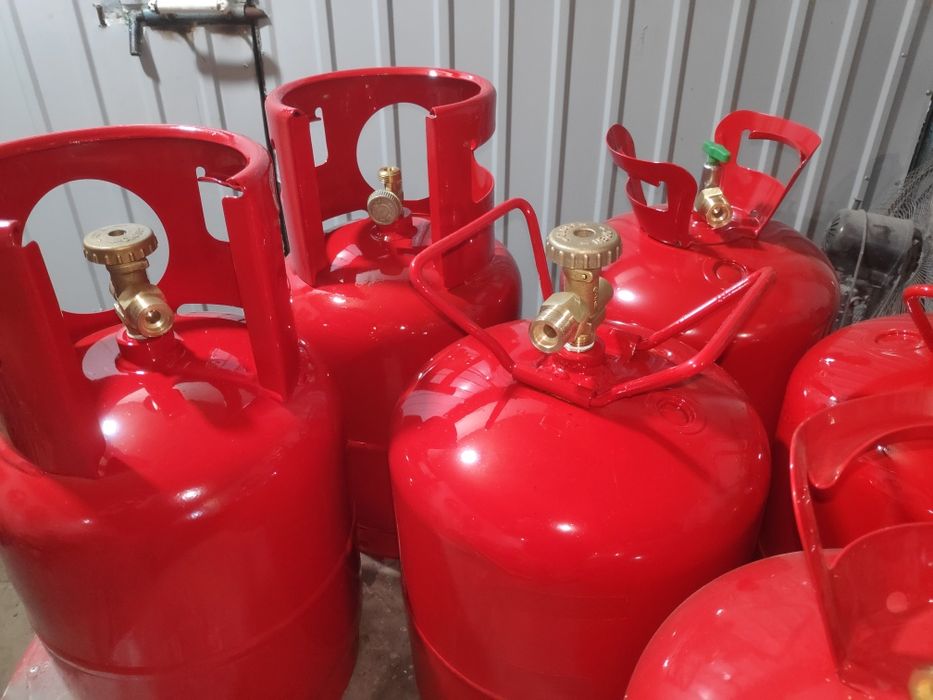 Балон під газ з лівою різьбою 12л