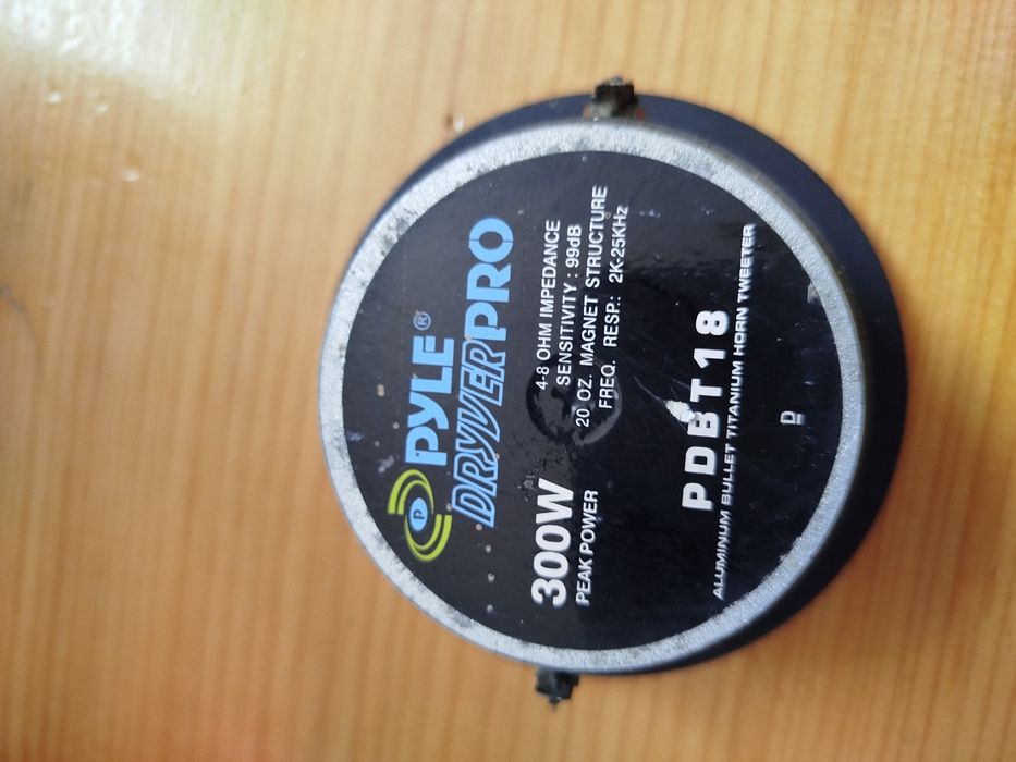 Драйвер, динаміки вч