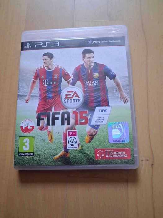 FIFA 15 PS3 Polska okładka Lewandowski