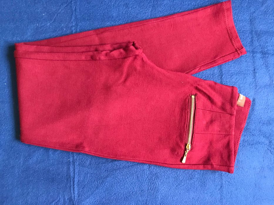 [Moda Ana] Calça legging bordeaux