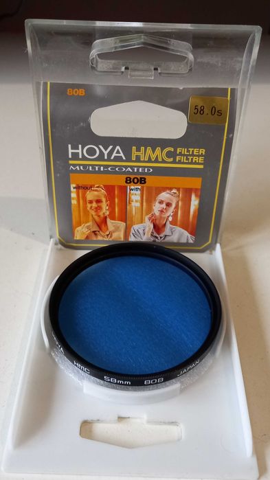 Filtro HOYA HMC 80B Blue 58mm