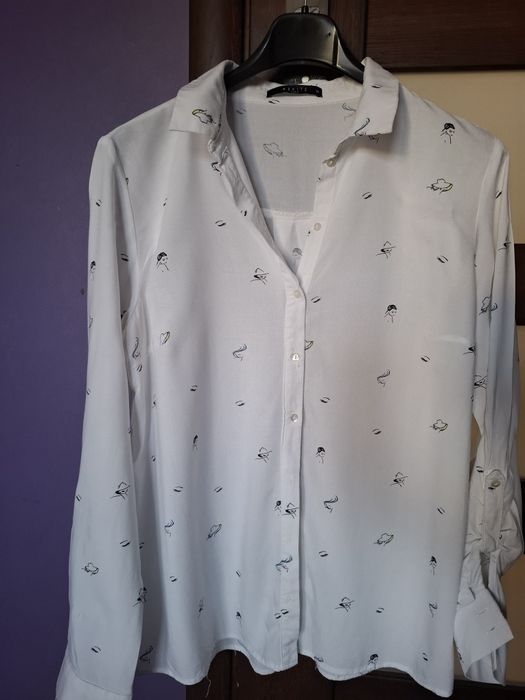 Koszula damska Mohito. R. 36. Biała Koszula.
