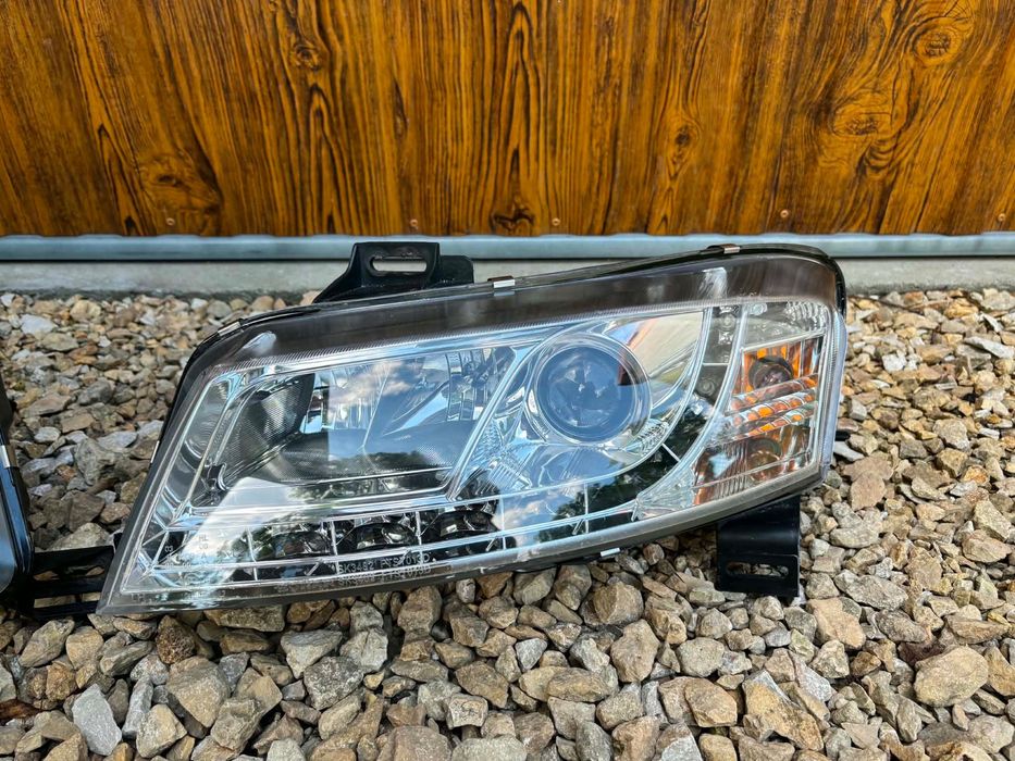 Fiat Stilo lampy przód przednie Sonar Daylight led soczewka 3d/3dzwi