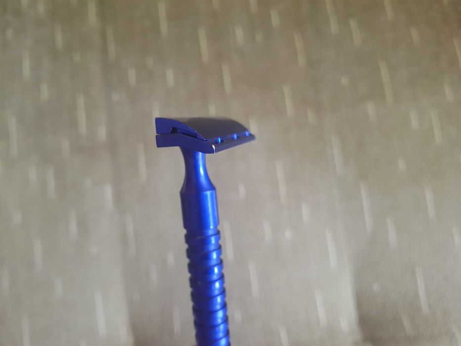 Maszynka do golenia SE Razorock Hawk V2 Electric Blue + ostrza FAC