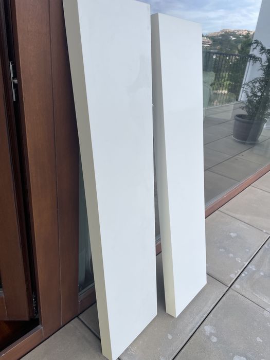 Estantes lack brancas em bom estado