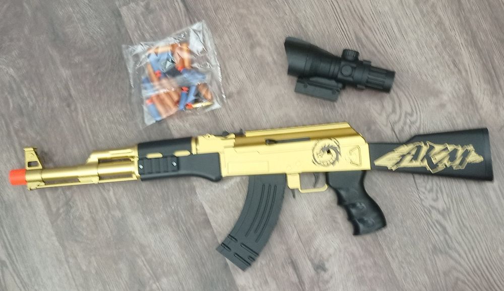 Karabin zabawkowy akm replika ak 47