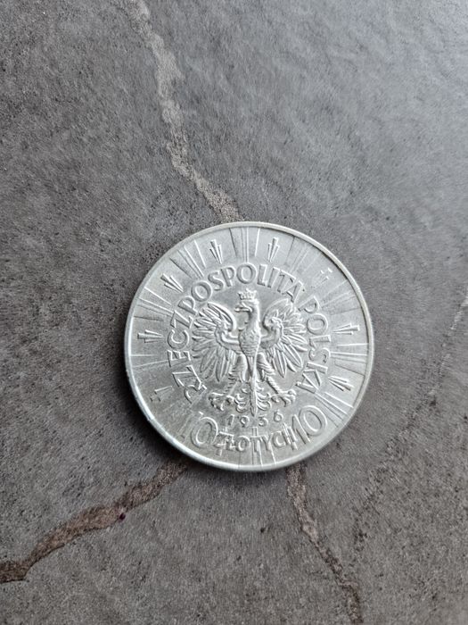 Moneta Piłsudskiego 1936- 10zł