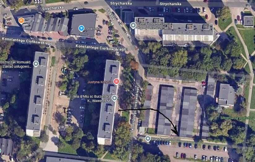 Sprzedam  GARAŻ ul Ciołkowskiego 9a - rezerwacja