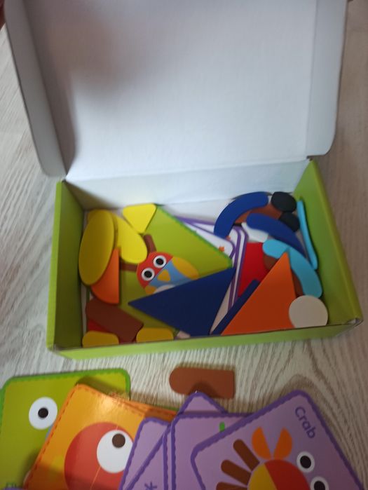 Układanka drewniana Montessori puzzle