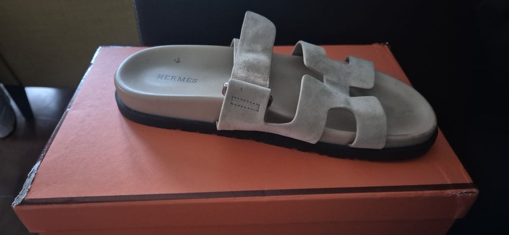 Klapki Hermes roz. 39