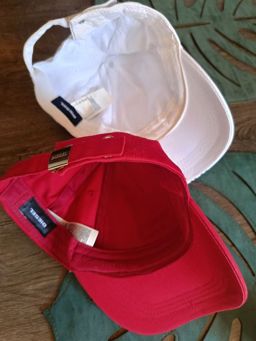 Diesel Czapka dziecięca z daszkiem bejsbolówka 2 sztuki