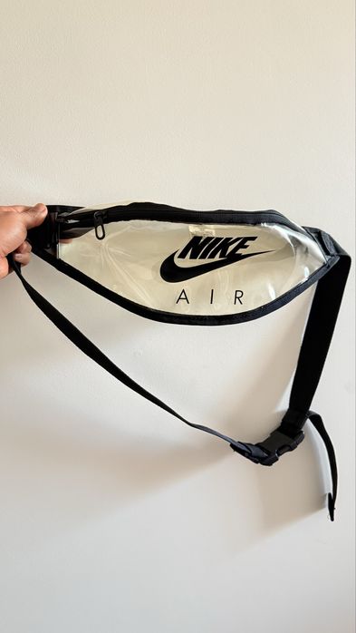 Bolsa crossbody transparente Nike