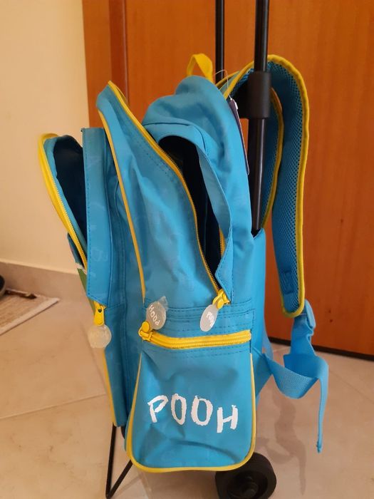 Mochila nova Winnie the Pooh com trolley