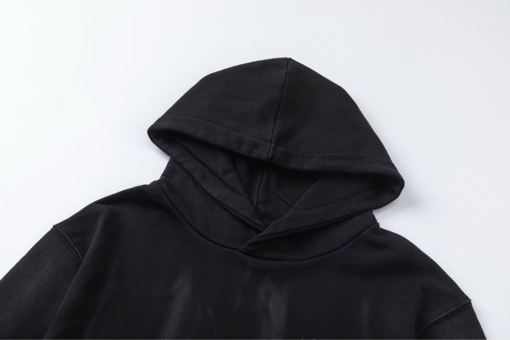 AMIRI худи оверсайз черное унисекс оригинал мужское винтажное