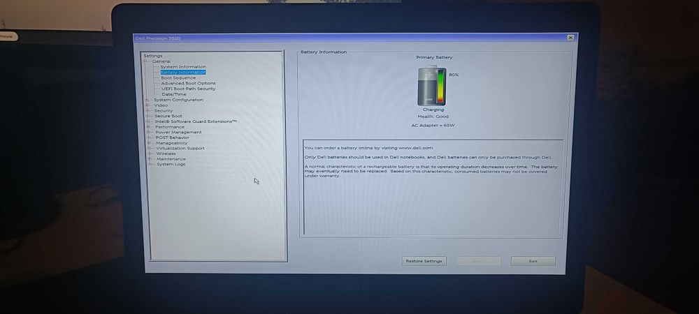 Portatil Dell Precision 3520 i7-7700HQ/16GB RAM/512GB NvME/Win11Pro